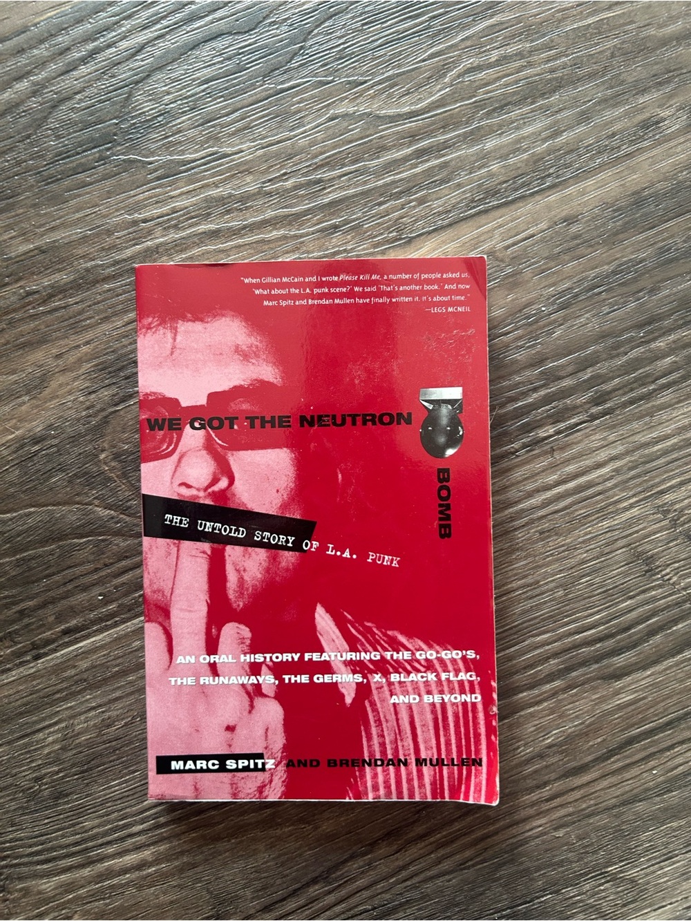 We Got The Neutron Bomb - Red Paperback Book